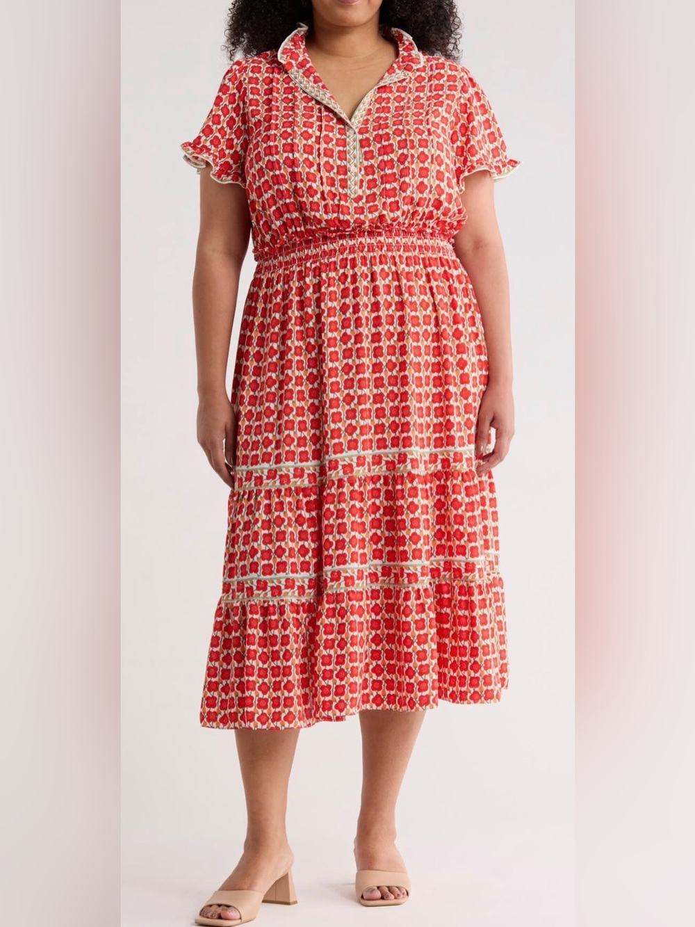 Max Studio Floral Dress. Size 1X